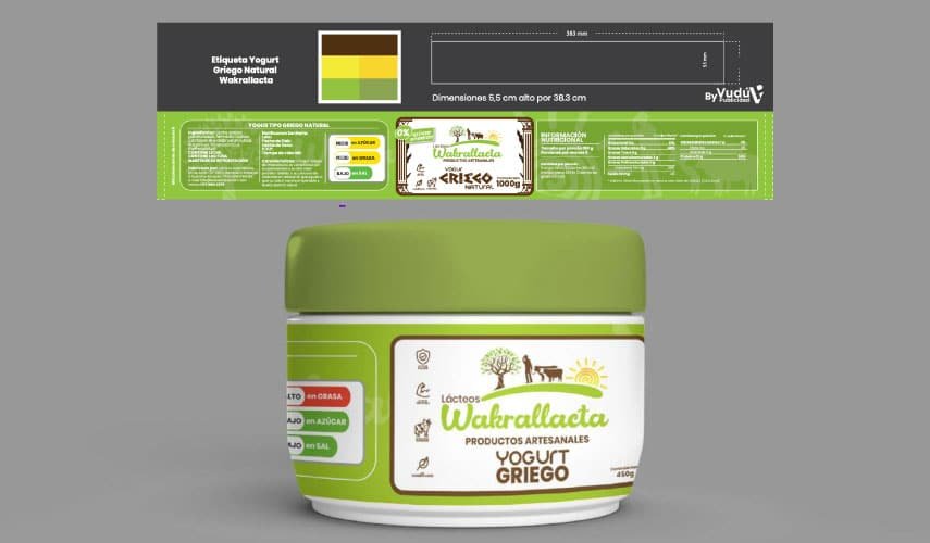 Diseño de Etiquetas de producto Vudú Publicidad EU Etiquetas de producto